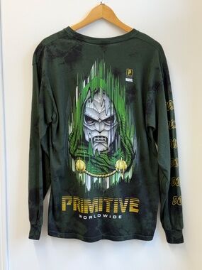 PRIMITIVE x MARVEL DR DOOM Longsleeve M NEW